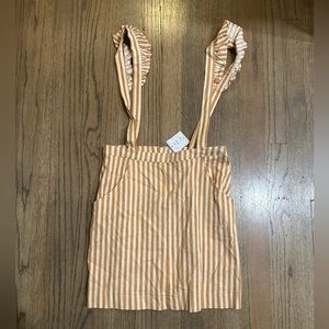 Urban Outfitters Rosie Ruffle Overall Skirt-Size Small-NWT